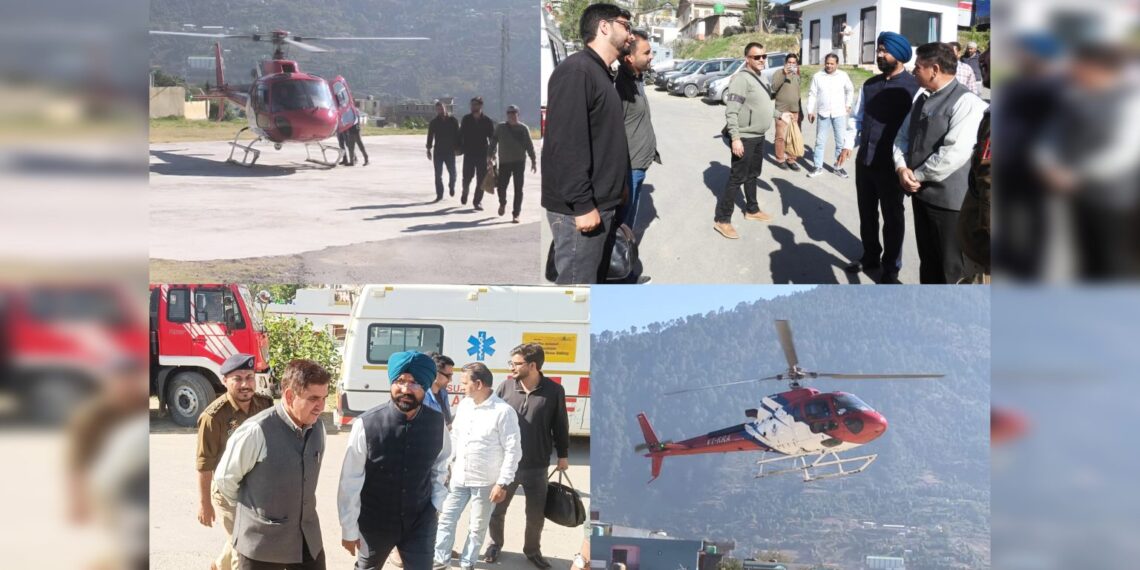 Doda to Jammu Heli-Service takes off