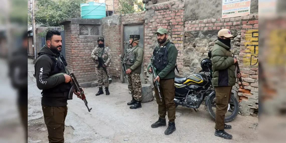 Police intensify crackdown on terror networks across J&K