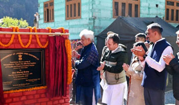 Cloudburst-hit Chishoti village will be rebuilt: LG Sinha assures residents