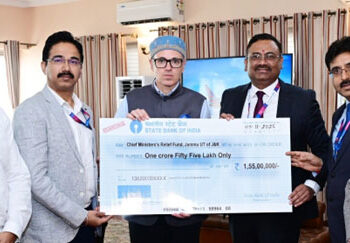 SBI donates Rs 1.55 crore to CM’s Relief Fund