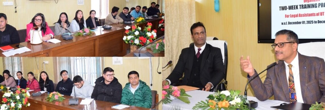 2-week training for Ladakh Legal Assistants concludes