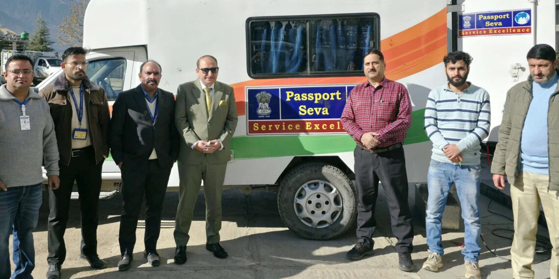 3-day mobile Passport Van Service camp begins in Kishtwar