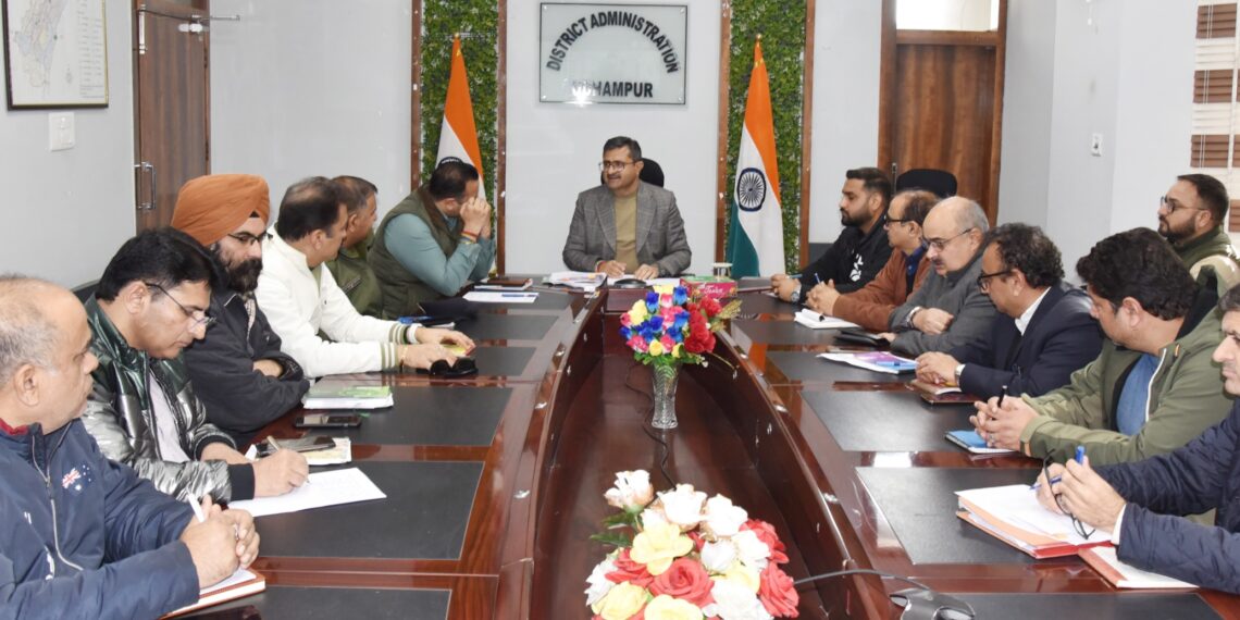ADC reviews winter preparedness arrangements in Udhampur