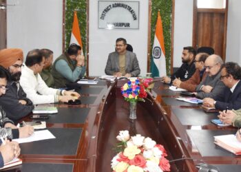 ADC reviews winter preparedness arrangements in Udhampur