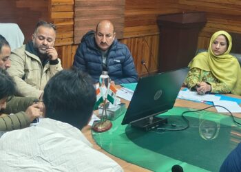 Director Agriculture Kashmir reviews HADP, CAPEX, CSS implementation