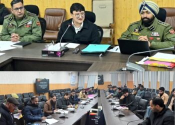 DM Baramulla chairs NCORD meet, orders enhanced measures to curb drug abuse