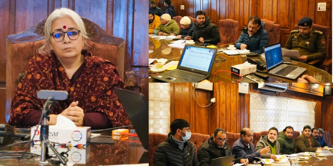 DC Bandipora reviews readiness for immunization drive