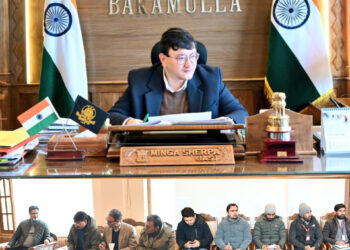 DC Baramulla reviews Financial Inclusion Schemes