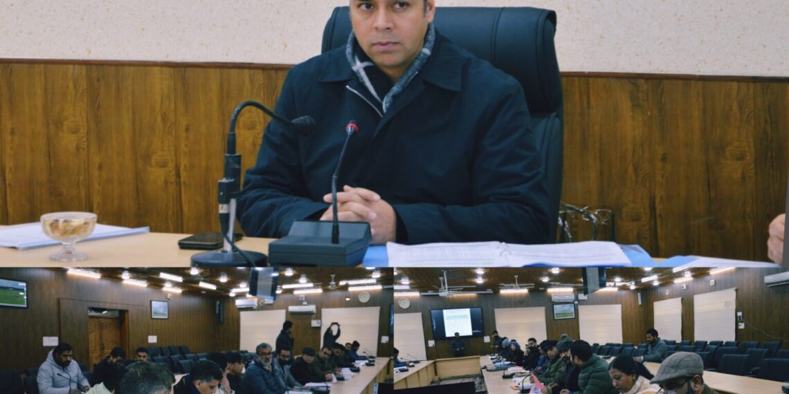 DC Budgam reviews banking performance, calls for faster credit flow