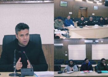 DC Budgam reviews youth engagement, focuses on sports, empowerment plan