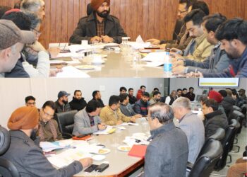 DC Doda reviews implementation of power sector schemes