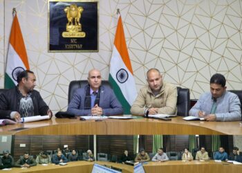 DC Kishtwar reviews Pulse Polio immunization preparedness