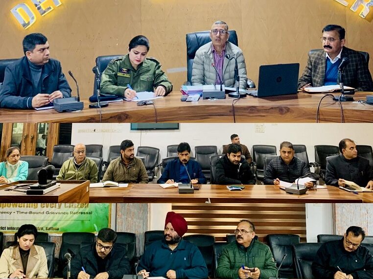 DC Kathua reviews measures to curb drug menace at NCORD meeting