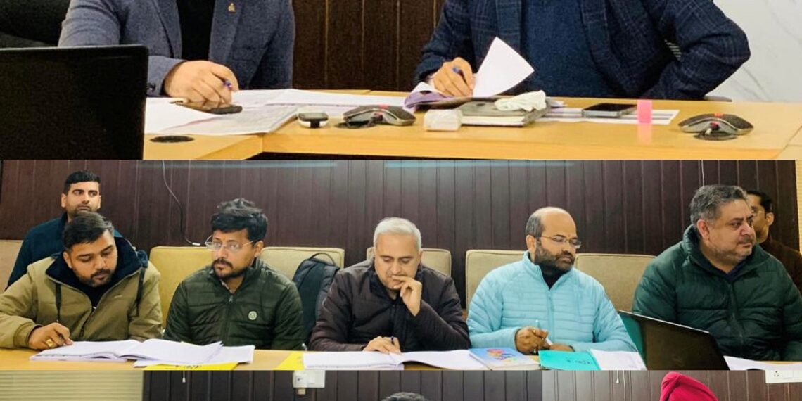 DC Kathua reviews progress of PWD sector schemes