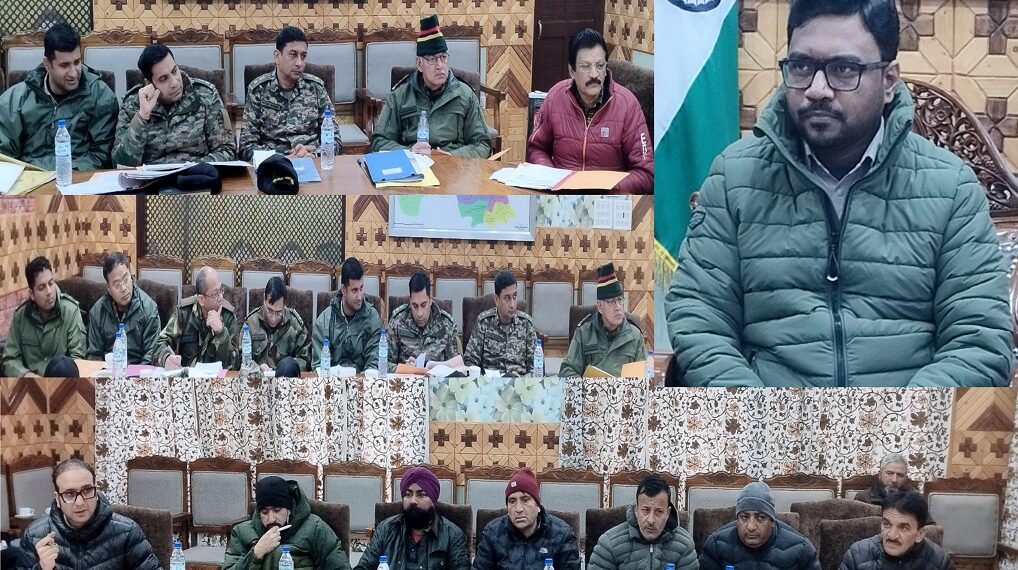 DC Kupwara reviews defence-related land issues