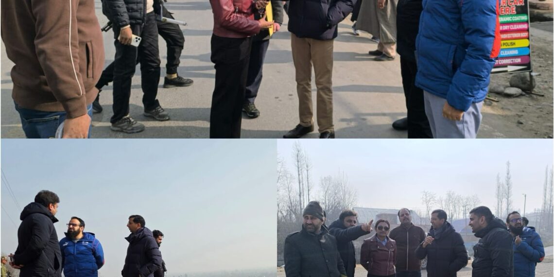 DC Shopian conducts field visit to Mughal Road, Sedow