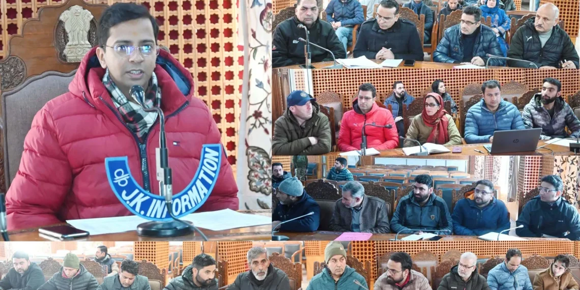 DC Shopian reviews preparations for Good Governance Week