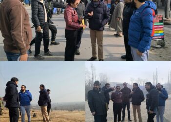 DC Shopian conducts field visit to Mughal Road, Sedow
