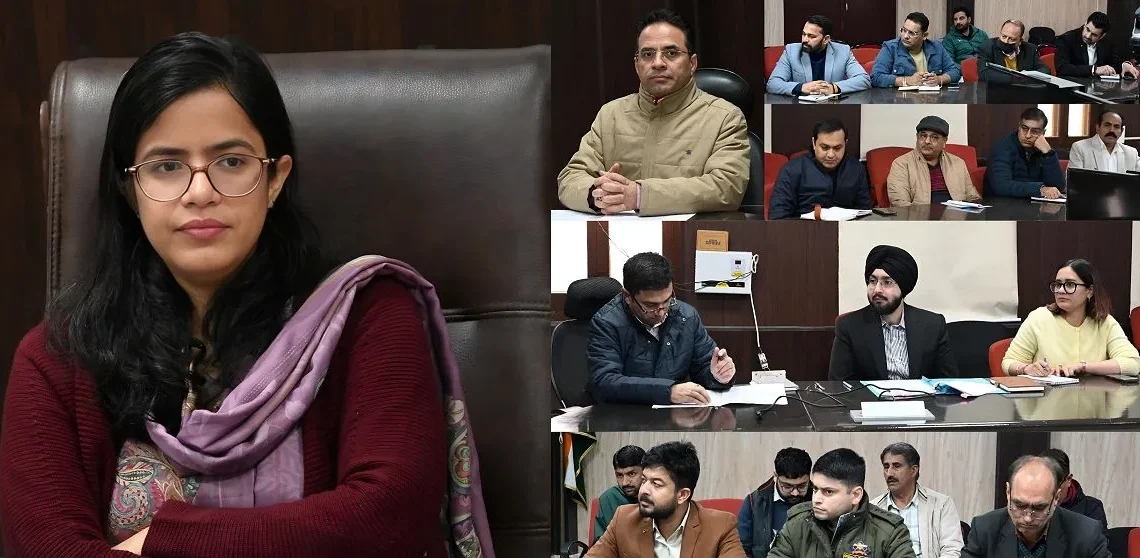 DC Samba reviews preparations for Ratkhada Mela at Ghagwal Temple