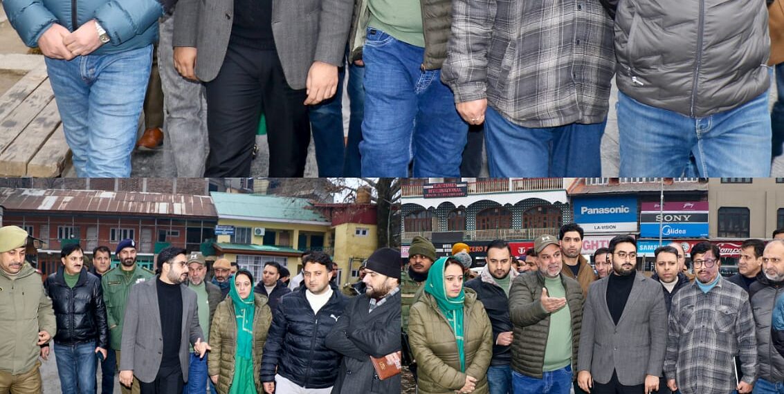 DC Srinagar tours Lal Chowk, reviews development needs