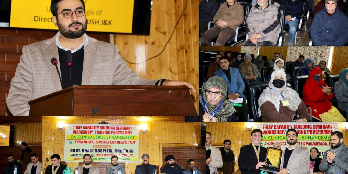 DC Srinagar inaugurates AYUSH capacity-building programme at Unani Hospital