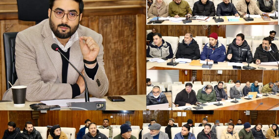 DC Srinagar reviews district capex, CDF works