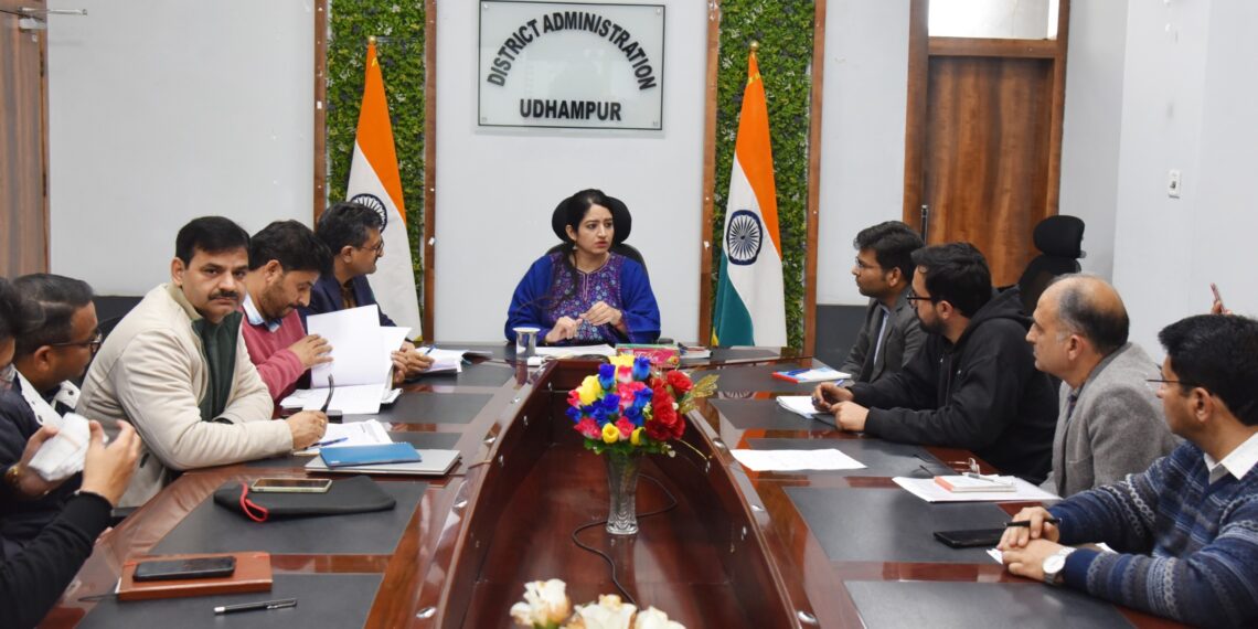 DC Udhampur reviews environment plan