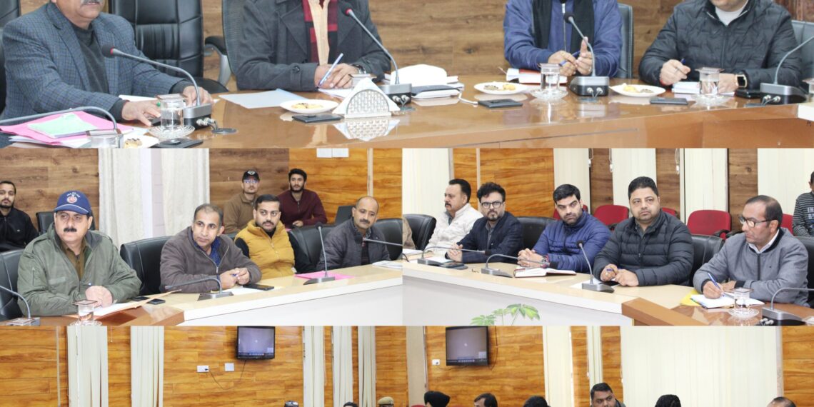 DRSC reviews winter preparedness, road safety measures in Doda