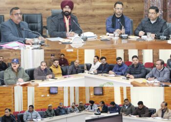 DRSC reviews winter preparedness, road safety measures in Doda