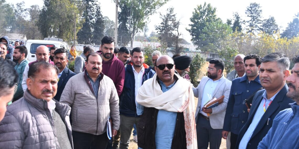 Dy CM reviews development projects in Nowshera