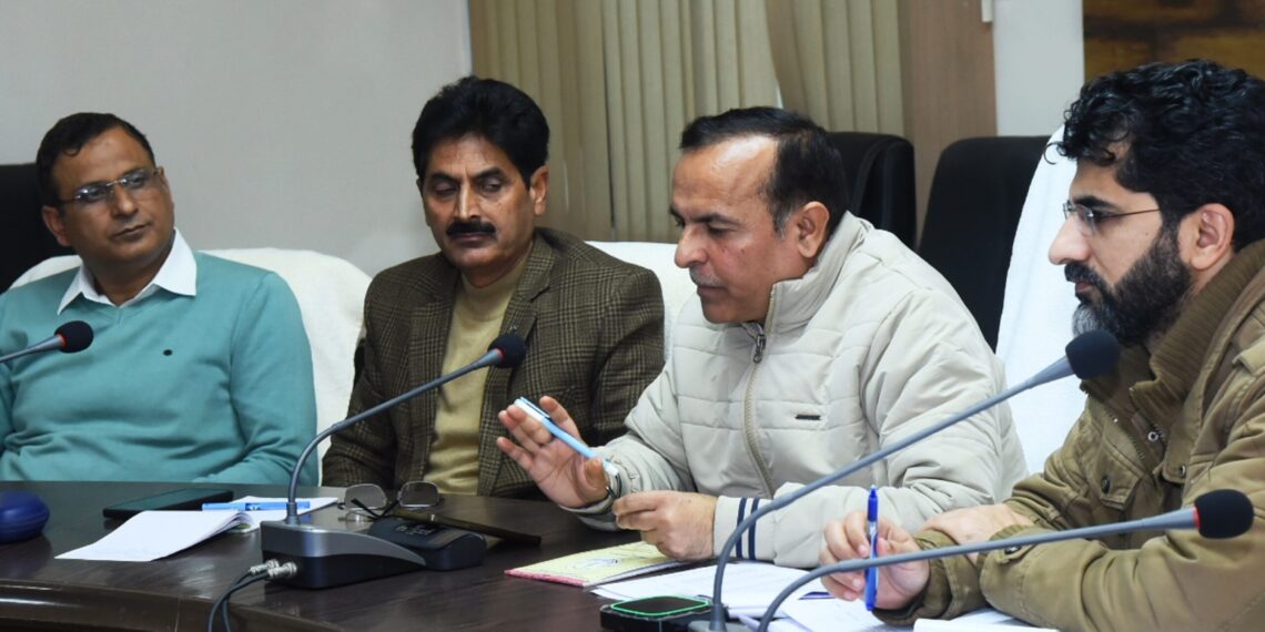 Director Agriculture Jammu reviews progress of departmental schemes