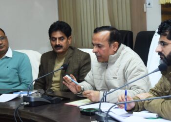 Director Agriculture Jammu reviews progress of departmental schemes