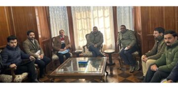 Director Estates inspects office, residential facilities in Srinagar