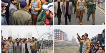Div Com Kashmir reviews Natipora junction, Barzulla underpass to ease traffic flow 