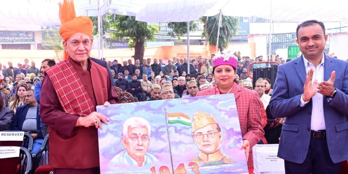 Jammu symbol of India’s national unity: LG Sinha