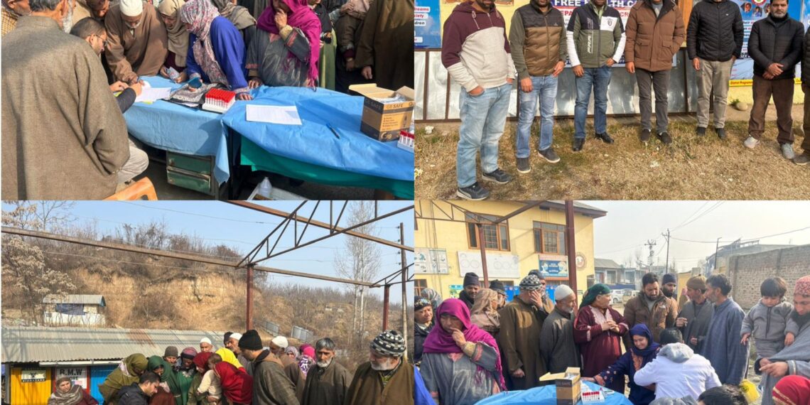 Health Department Shopian conducts Hepatitis Screening camp
