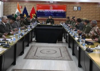 IGP Kashmir chairs security review meeting