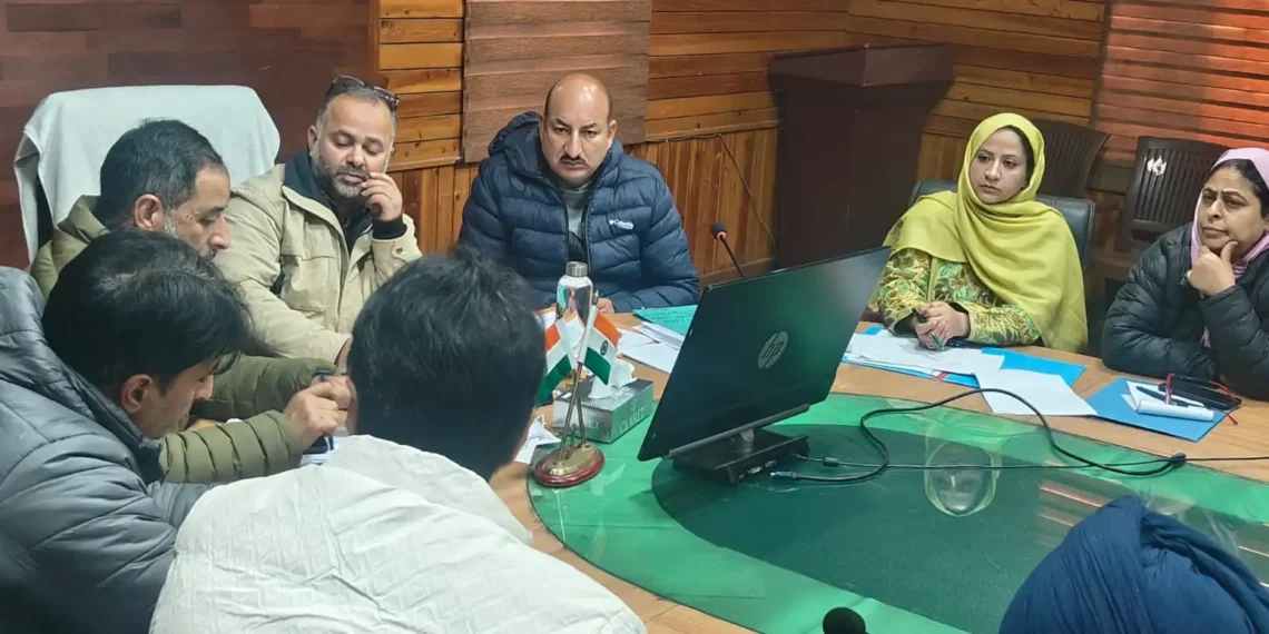 Director Agriculture reviews HADP, capex, CSS expenditure in Srinagar