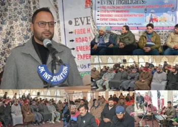 MVD Kulgam organises medical camp, road safety awareness Programme