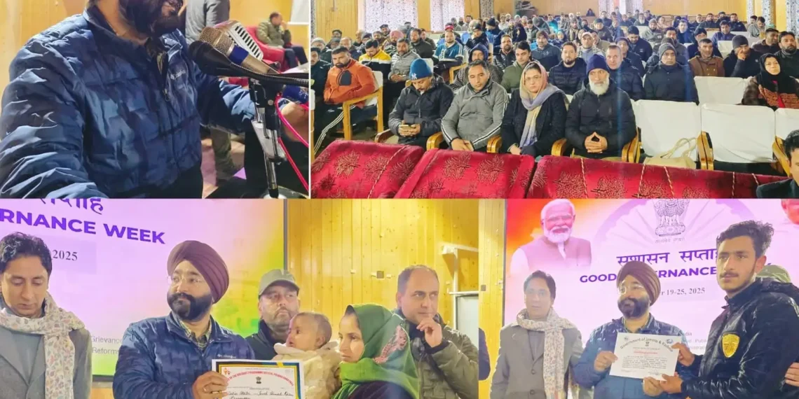 District-level Good Governance workshop organised in Anantnag