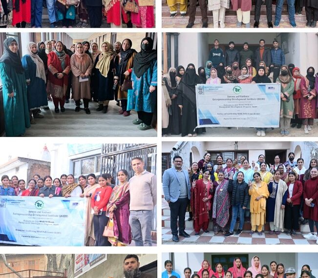 JKEDI trains 258 entrepreneurs under RAMP Scheme in 13 districts