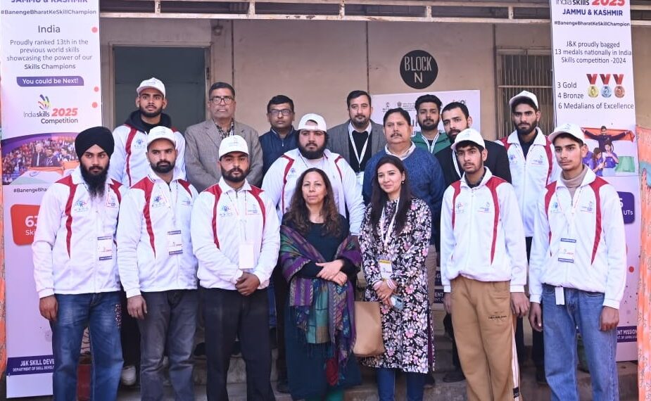 India Skills 2025-26: JKSDM launches UT level competitions