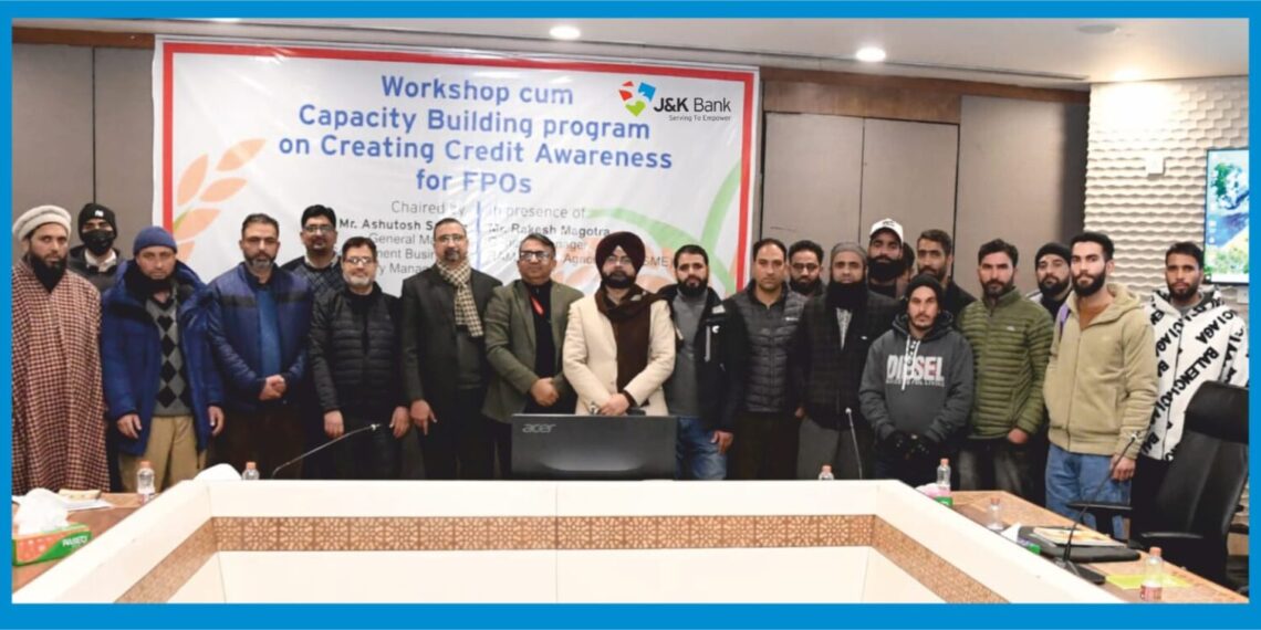 J&K Bank organises Capacity Building Workshop for FPOs