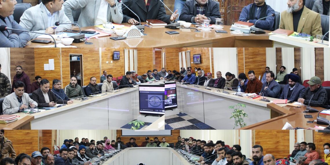 Mission Director reviews HADP, JKCIP projects in Doda