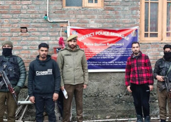 Police attach property of peddler