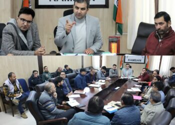Ramban administration reviews winter preparedness measures