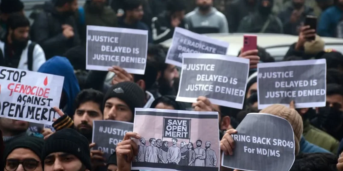 Reservation storm rocks J&K politics in 2025