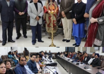 ACS Shantmanu inaugurates workshop on Disaster Management