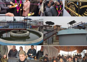 Speaker  LA inaugurates Rs 20 Cr water supply schemes in Charar-e-Sharief