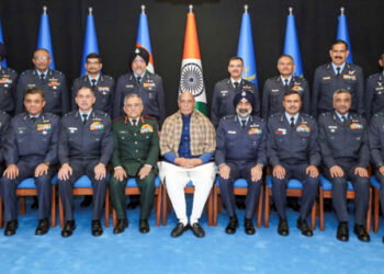 Draw lessons from ‘Op Sindoor,’ be prepared for future challenges: Rajnath to IAF commanders 
